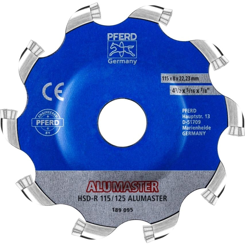 High Speed Disc HSD-R 115/125 Alumaster