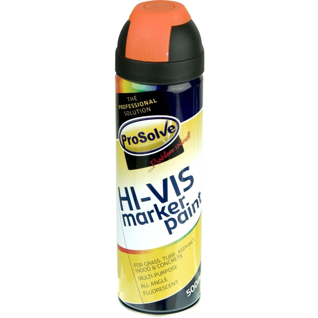 Hivis Fluorescent Orange 500ml (Swivel Cap)