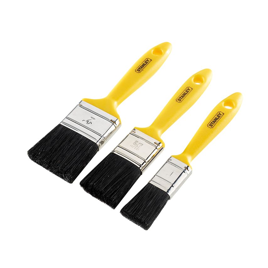 Hobby Paint Brush Set of 3 25 38 50mm