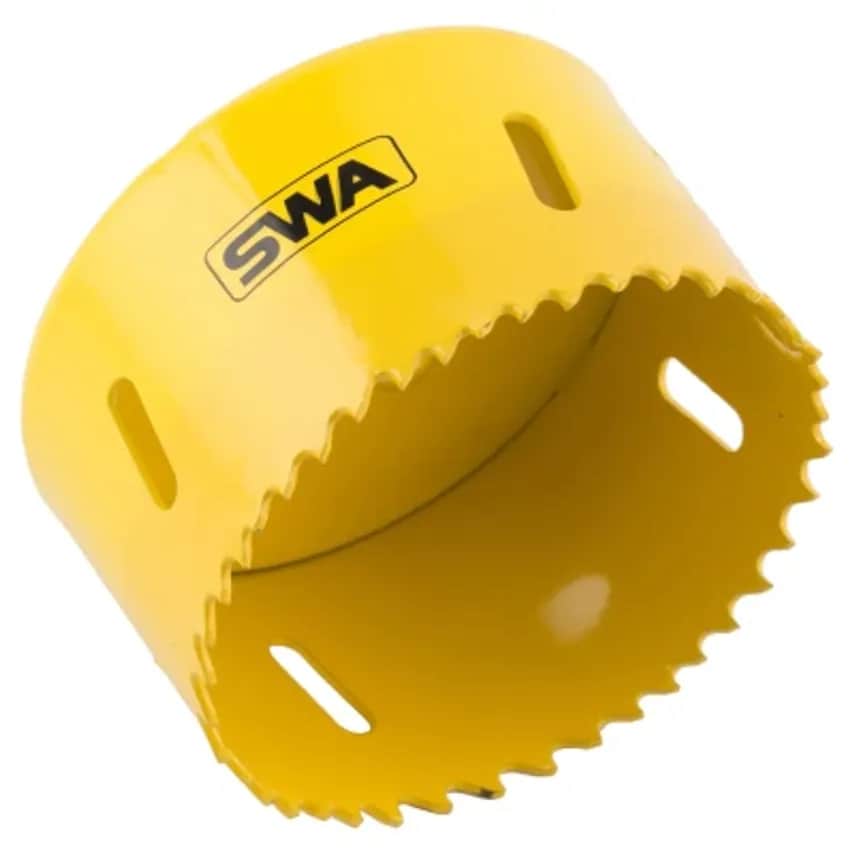 Holesaw Bi-metallic 76mm Yellow Steel