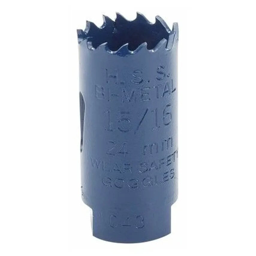 Holesaw HSS Bi-Metal M3 24mm Steel