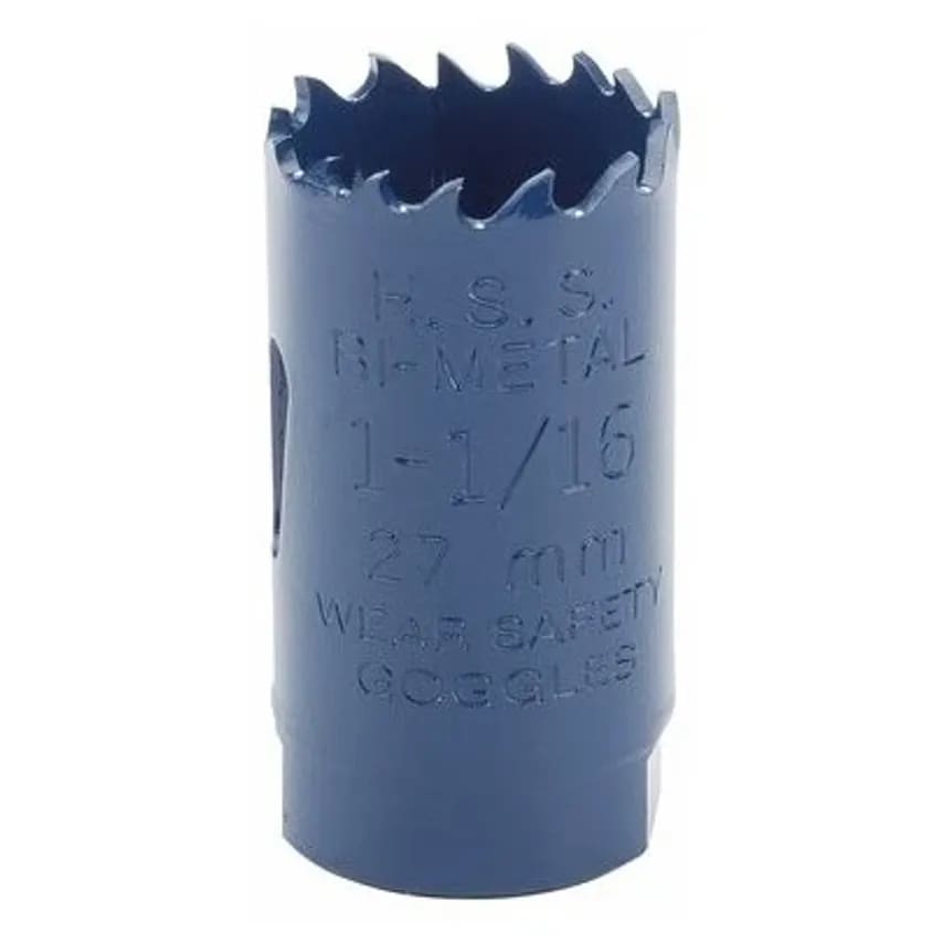 Holesaw HSS Bi-Metal M3 27mm Steel