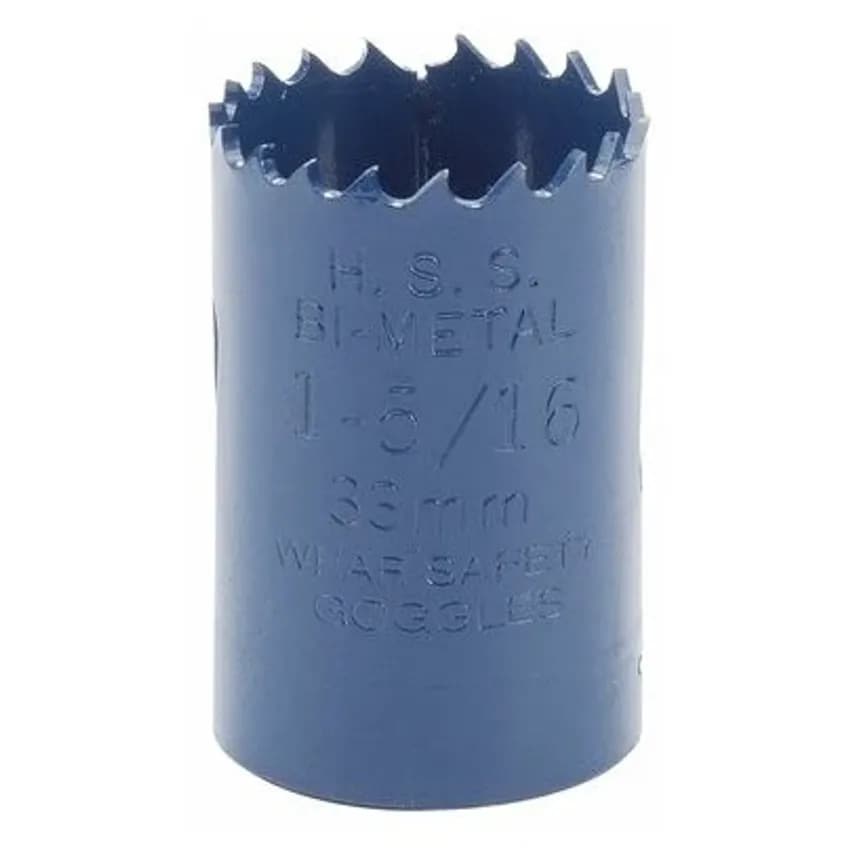 Holesaw HSS Bi-Metal M3 33mm Steel