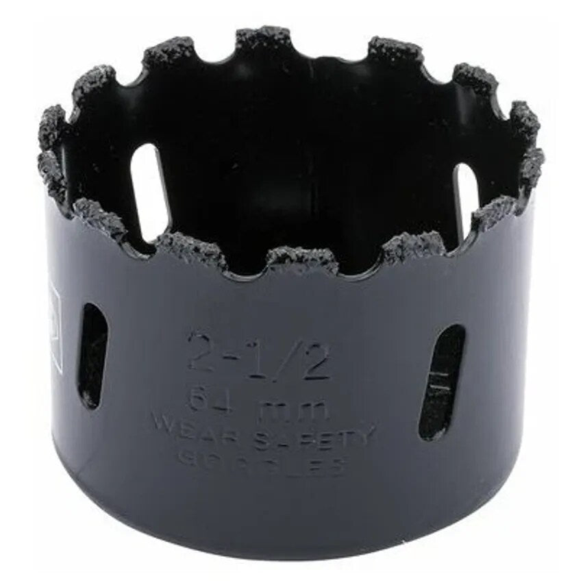 Holesaw Tungsten Carbide Tipped Grit 64mm Steel