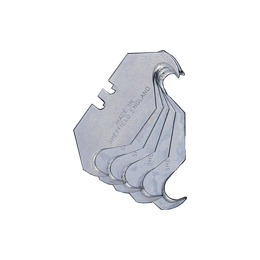 Hook Type Trimming Knife Blades, Pack of 100