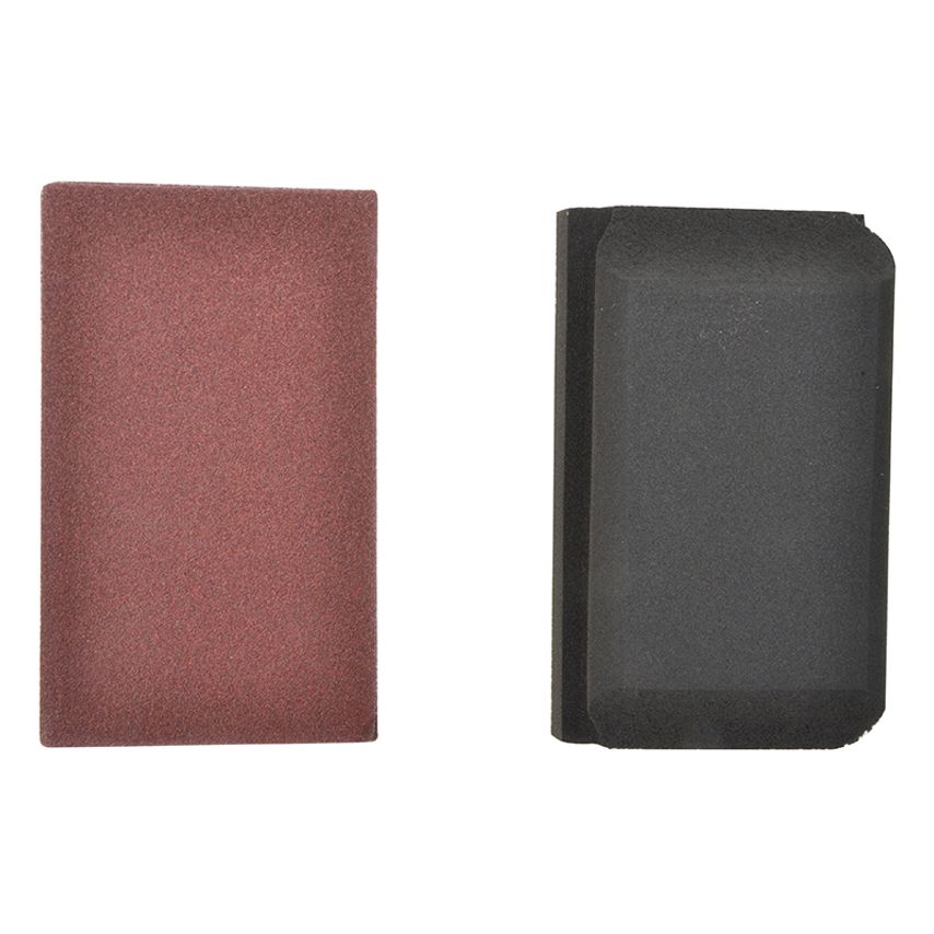Hook & Loop Sanding Block Kit Assorted 70 x 125mm (Pack 3) FLV56830