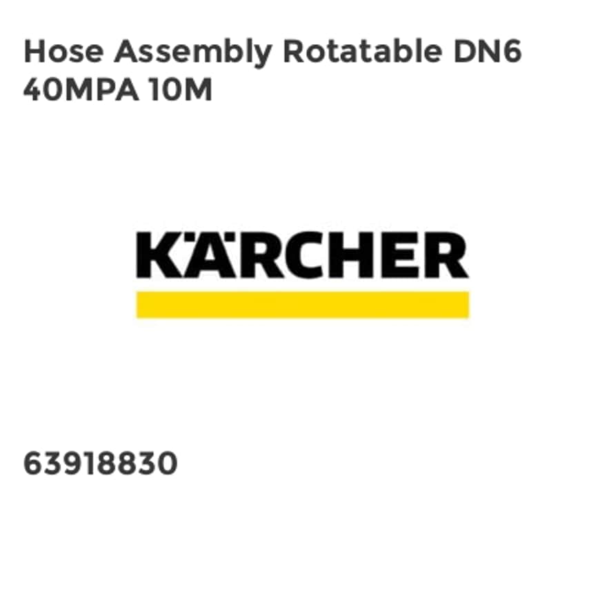 Hose Assembly Rotatable DN6 40MPA 10m