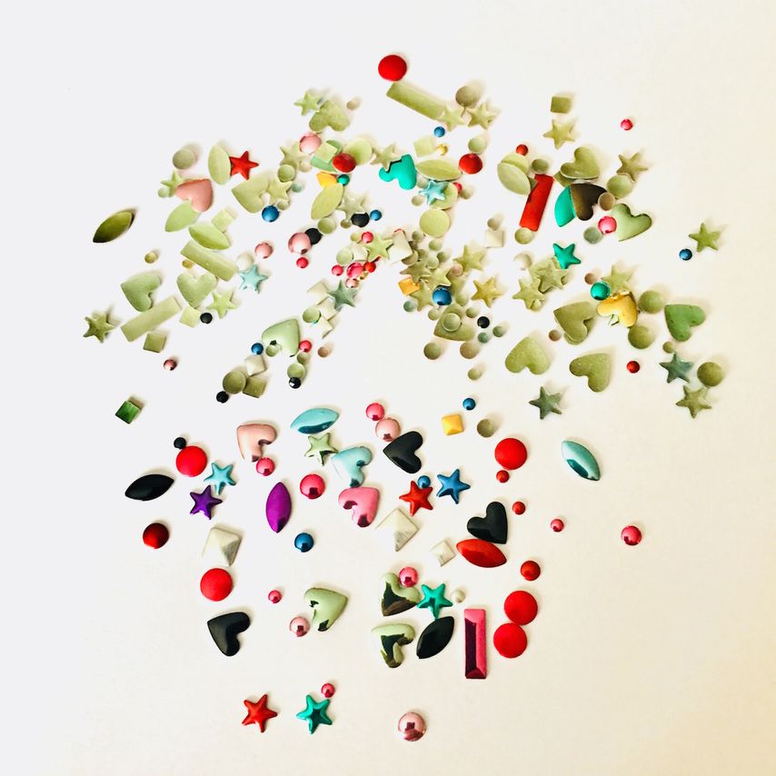 Hot Fix Metallic Studs for Use with The Antex GEM Master and Other Heat Tools Pack of 144