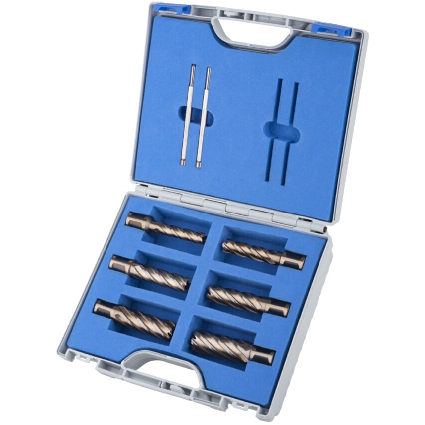 Hss-xe Gold Line Annular Cutter 55mm Depth (SET-6)