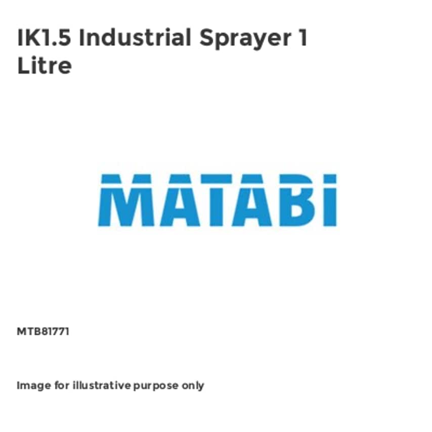 IK1.5 Industrial Sprayer 1 Litre