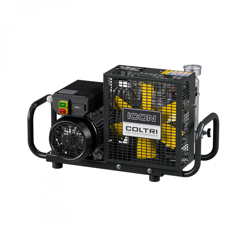 Icon Lse 100 Em 232 Bar Black (13A) Diving Compressor, Electric, 2.2 kW, 13 Amp Domestic Supply