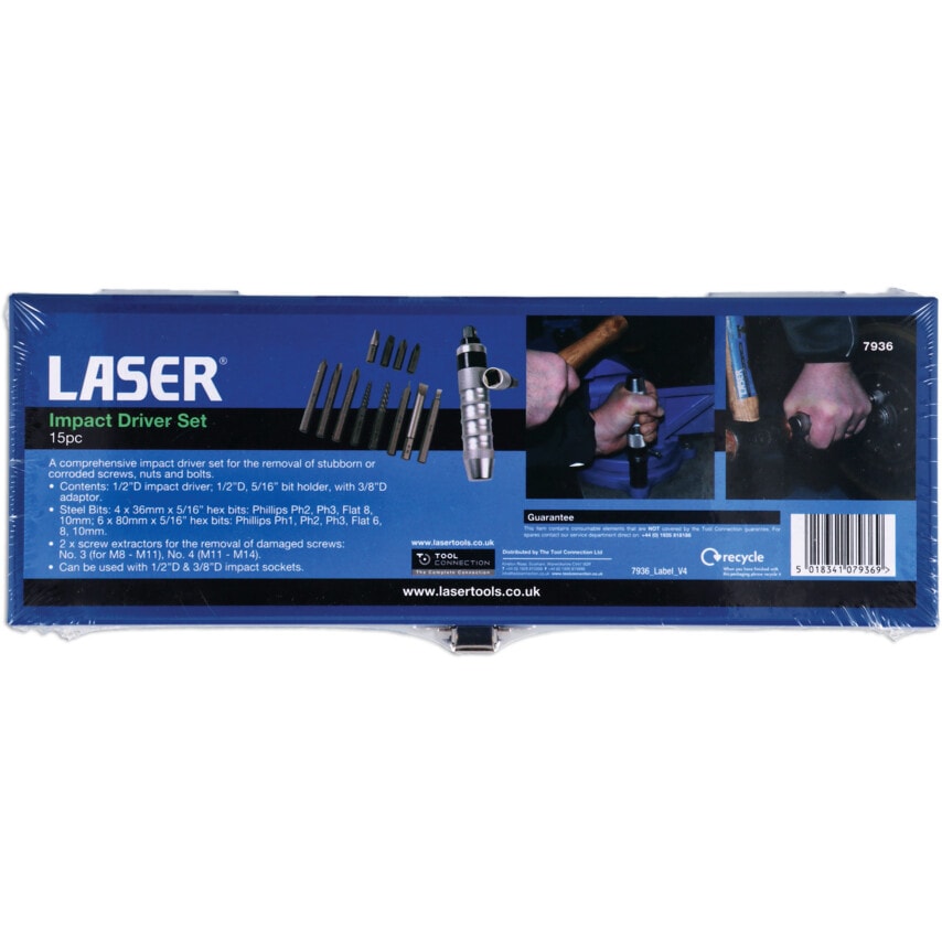 Impact Driver Set 15PC