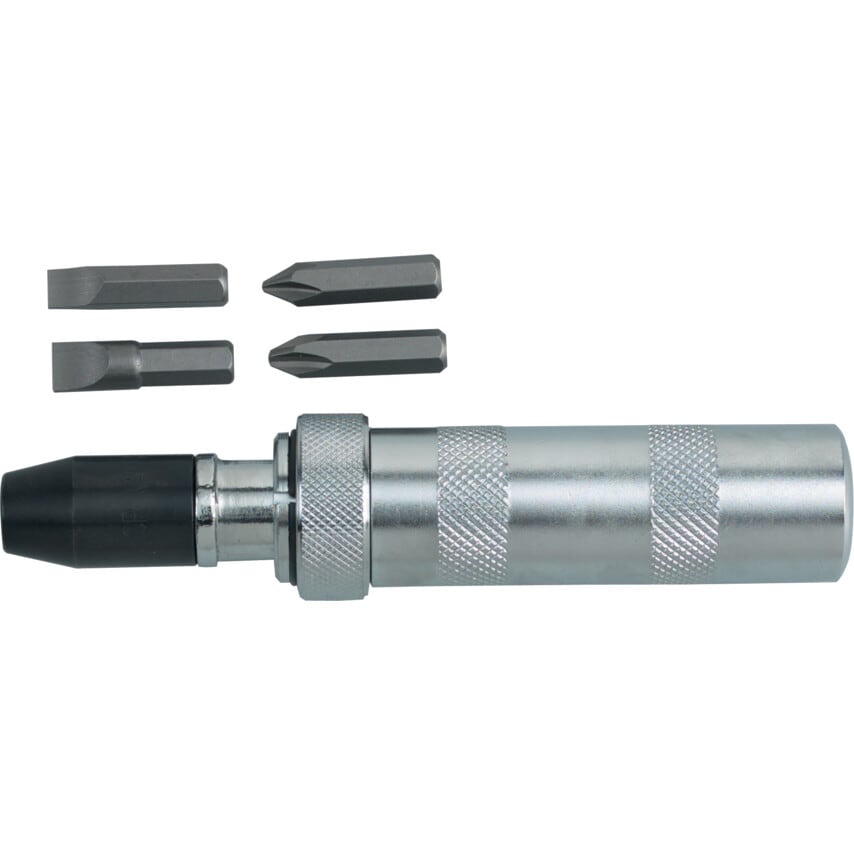 Impact Driver Set comes with 4 Bits