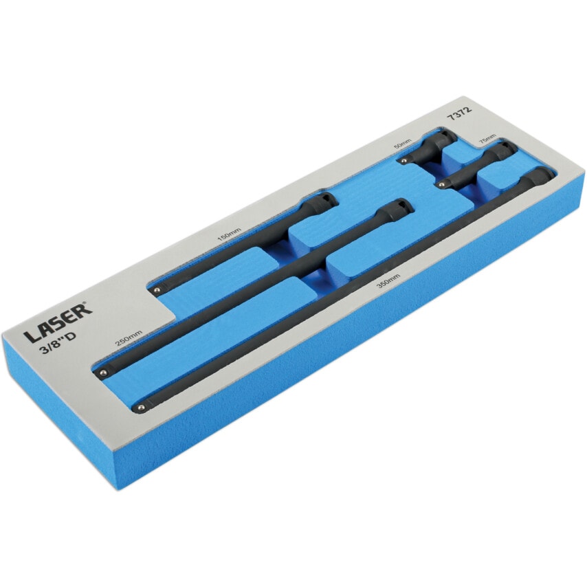 Impact Extension Bar Set 3/8inch Drive 5-Piece