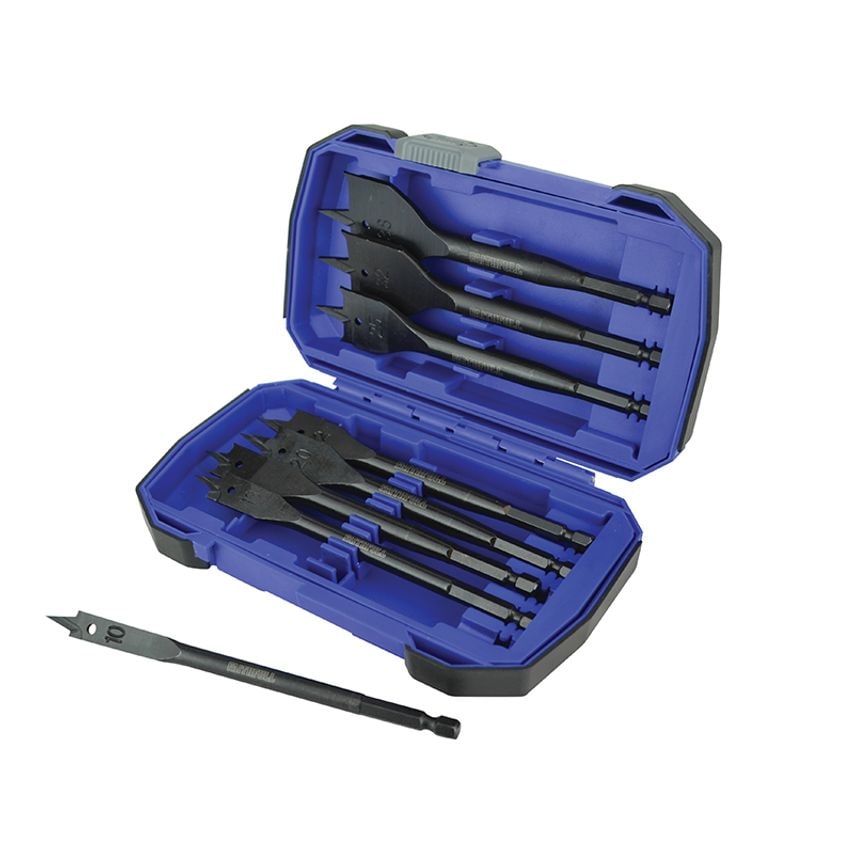 Impact Rated Flat Bit Set, 8 Piece FAIFBSET8
