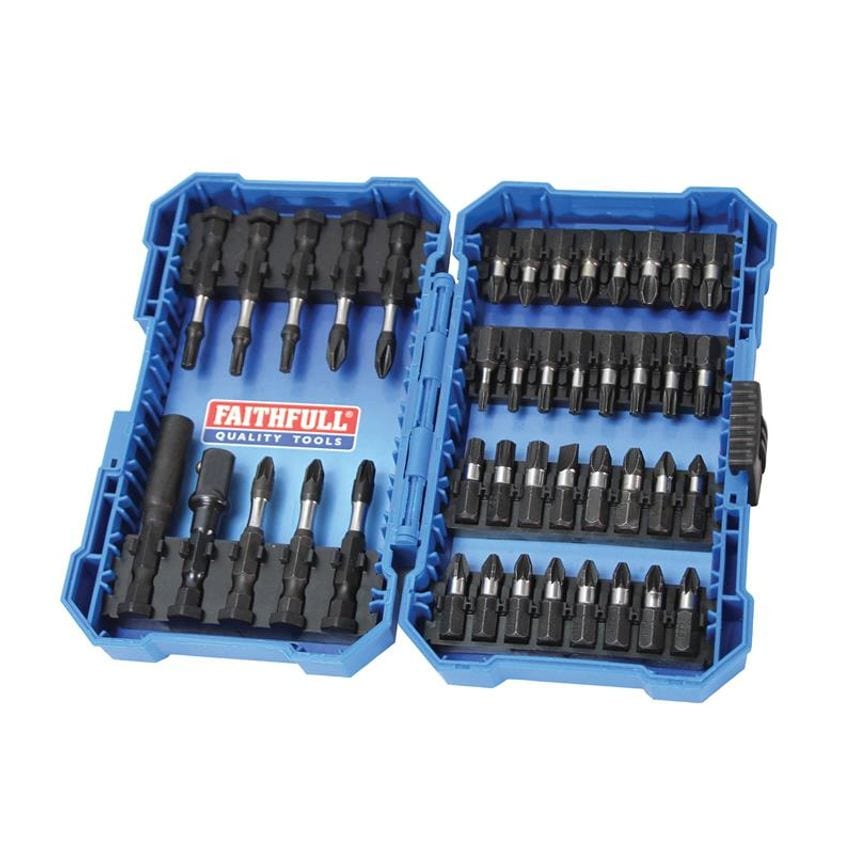 Impact Screwdriver Bit Set, 42 Piece FAISBSET42IM