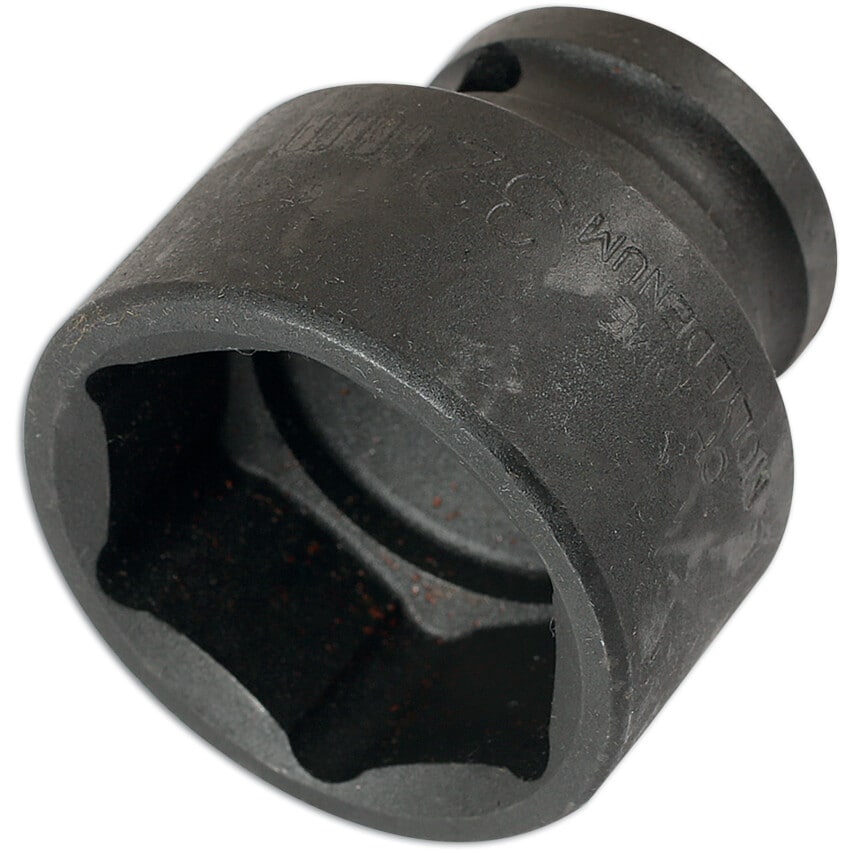 Impact Socket 1/2"D 32mm with Retail POS