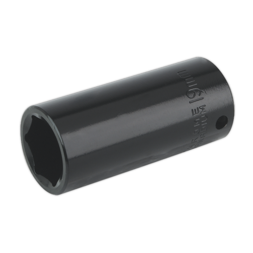 Impact Socket 19mm Deep 3/8" Square Drive