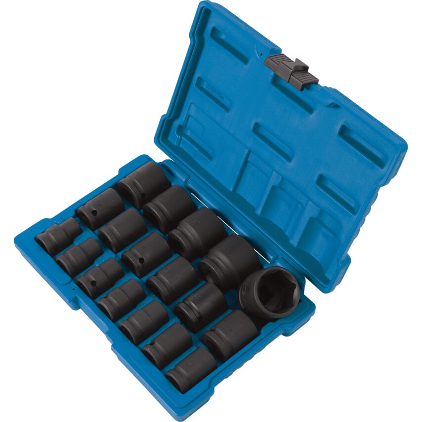 Impact Socket Set 1/2inch Drive 18-Piece