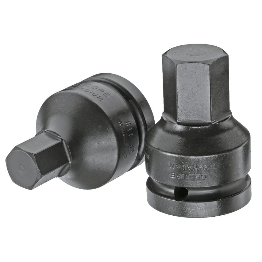 Impact screwdriver bit socket 3/4" in-hex 17 mm