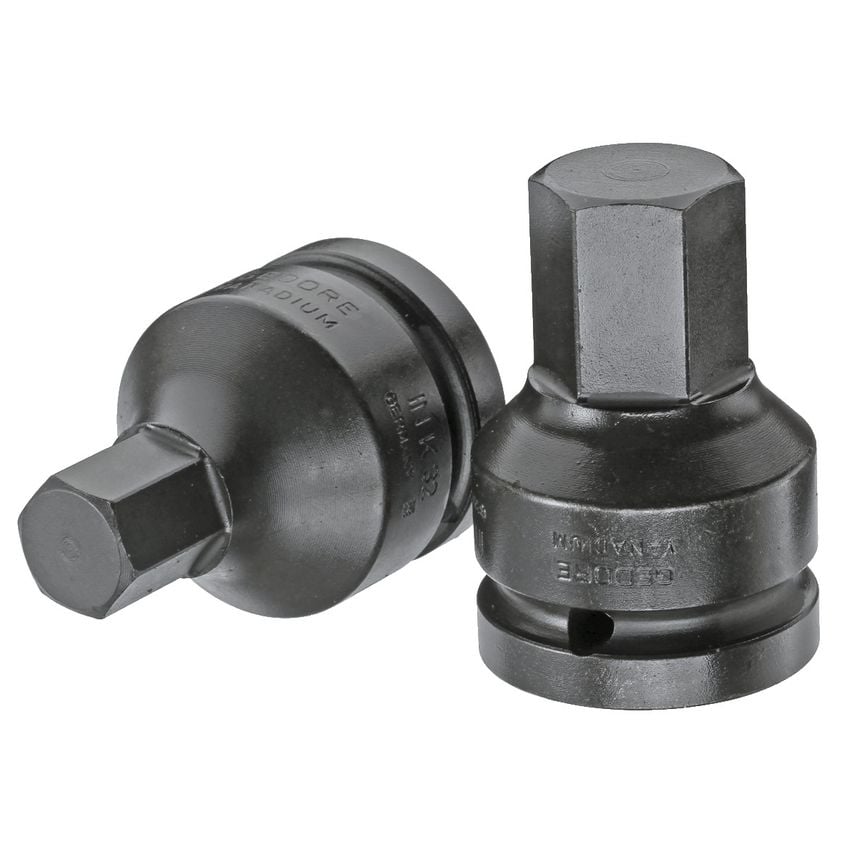 Impact screwdriver bit socket 3/4" in-hex 27 mm