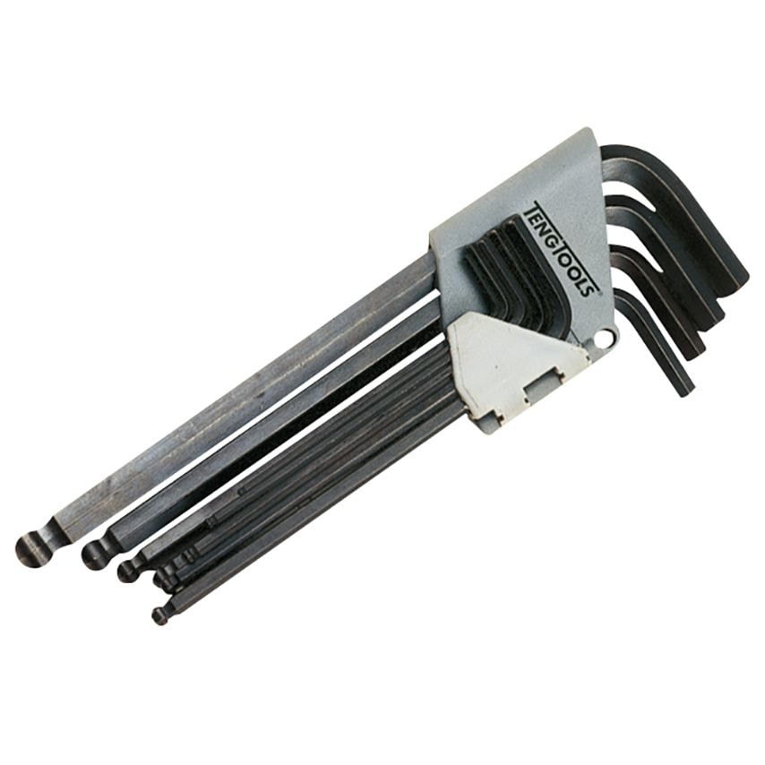 Imperial Ball Point Hexagon Key Set, 9 Piece (5/64-3/8in) TEN1479AF