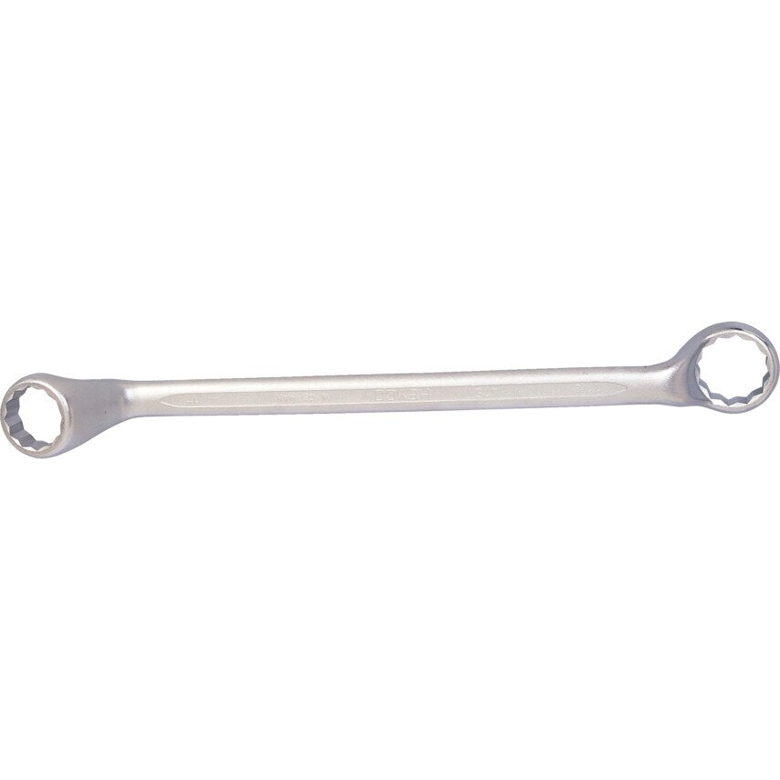 Imperial Double End Ring Spanner, Chrome Vanadium Steel, 1/2in. x 9/16in