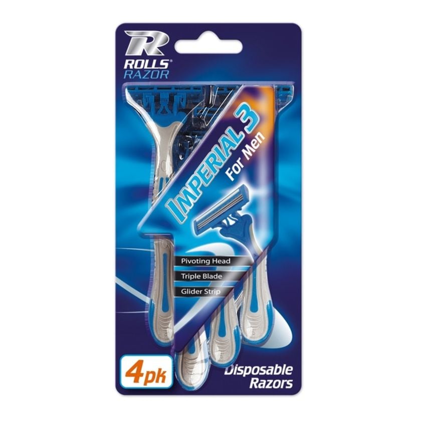 Imperial for Men Razor Pack of 4