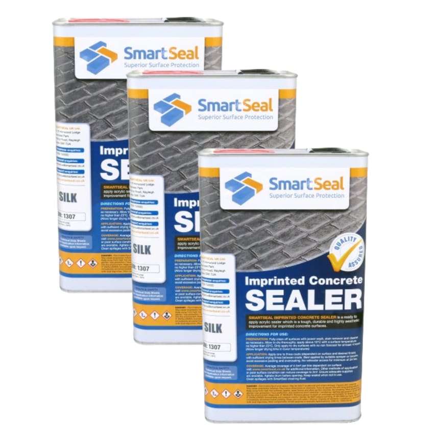 Imprinted Concrete Sealer Silk 5 Liter Pack of 3