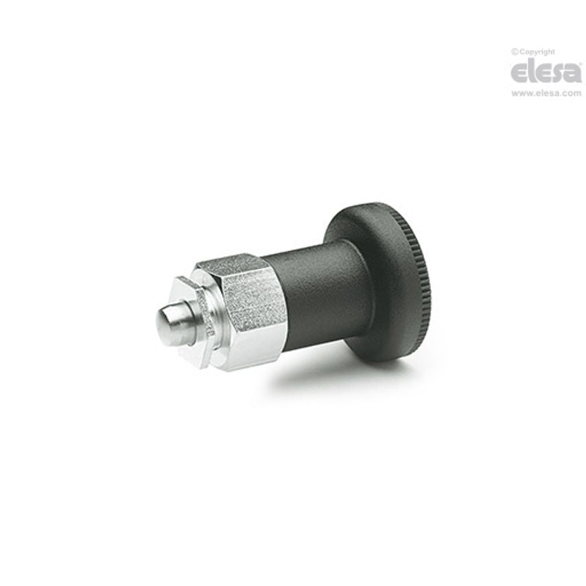 Indexing plunger-GN 607.2-6-8.5-ST