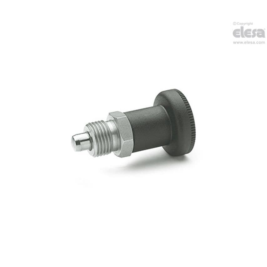 Indexing plunger-GN 607-6-AK-NI