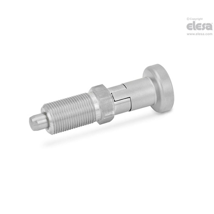 Indexing plunger-GN 617.1-10-AN-NI