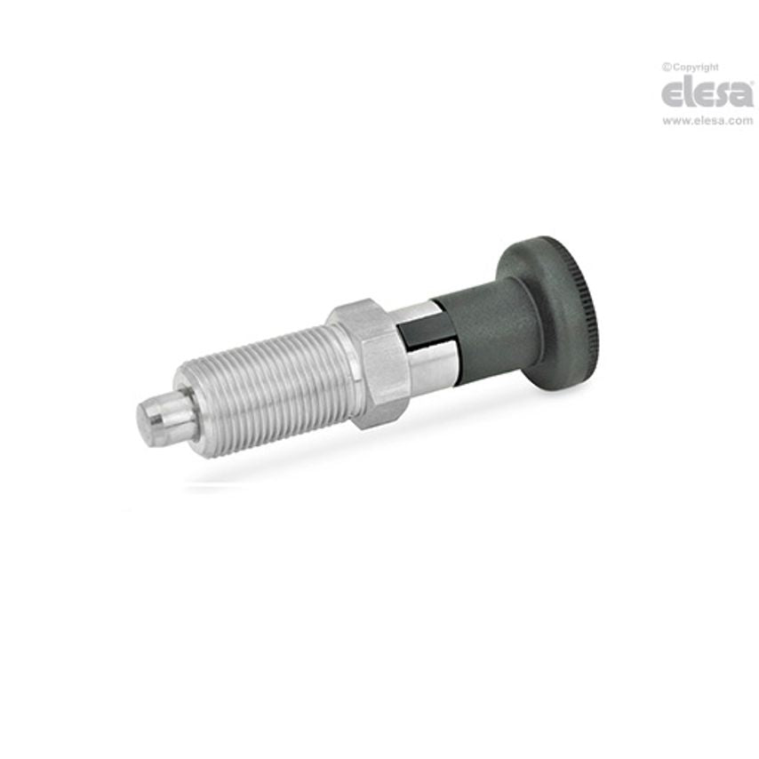 Indexing plunger-GN 617.1-8-A-NI