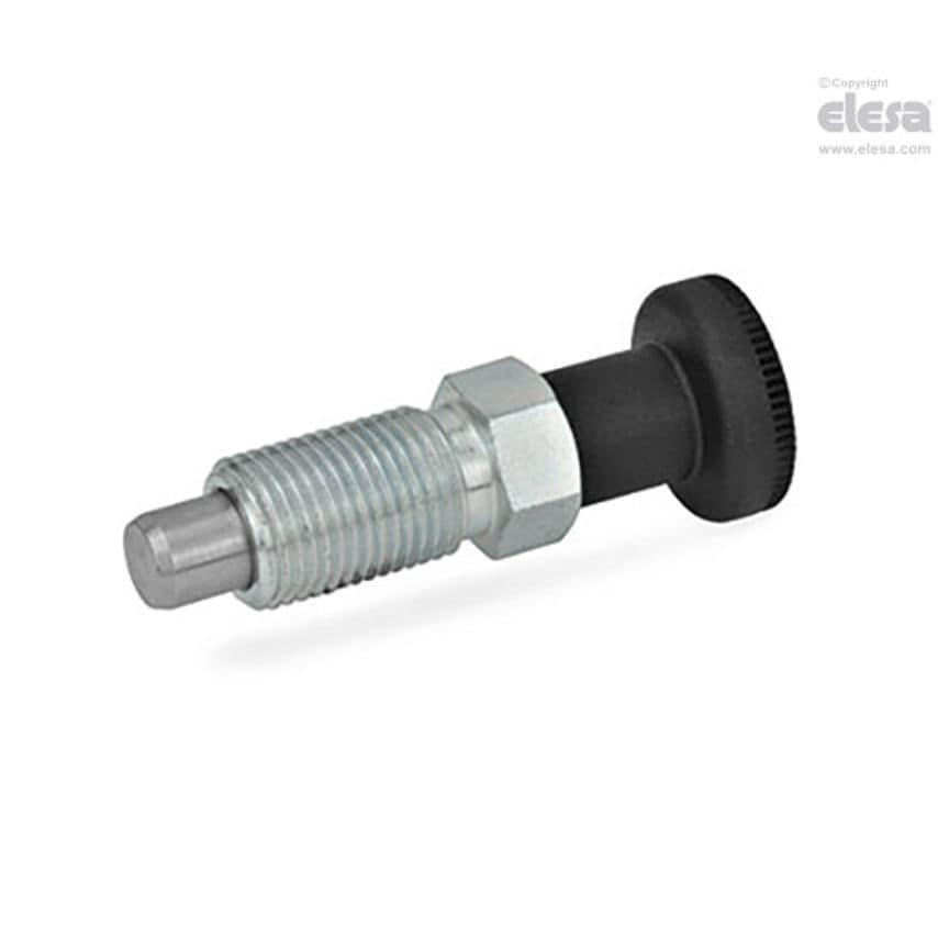 Indexing plunger-GN 717-8-M12-B-ST