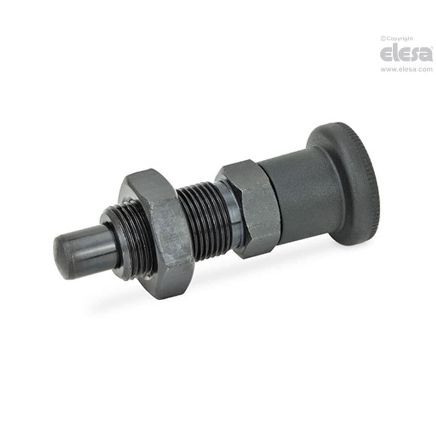 Indexing plunger-GN 817-12-15-BK
