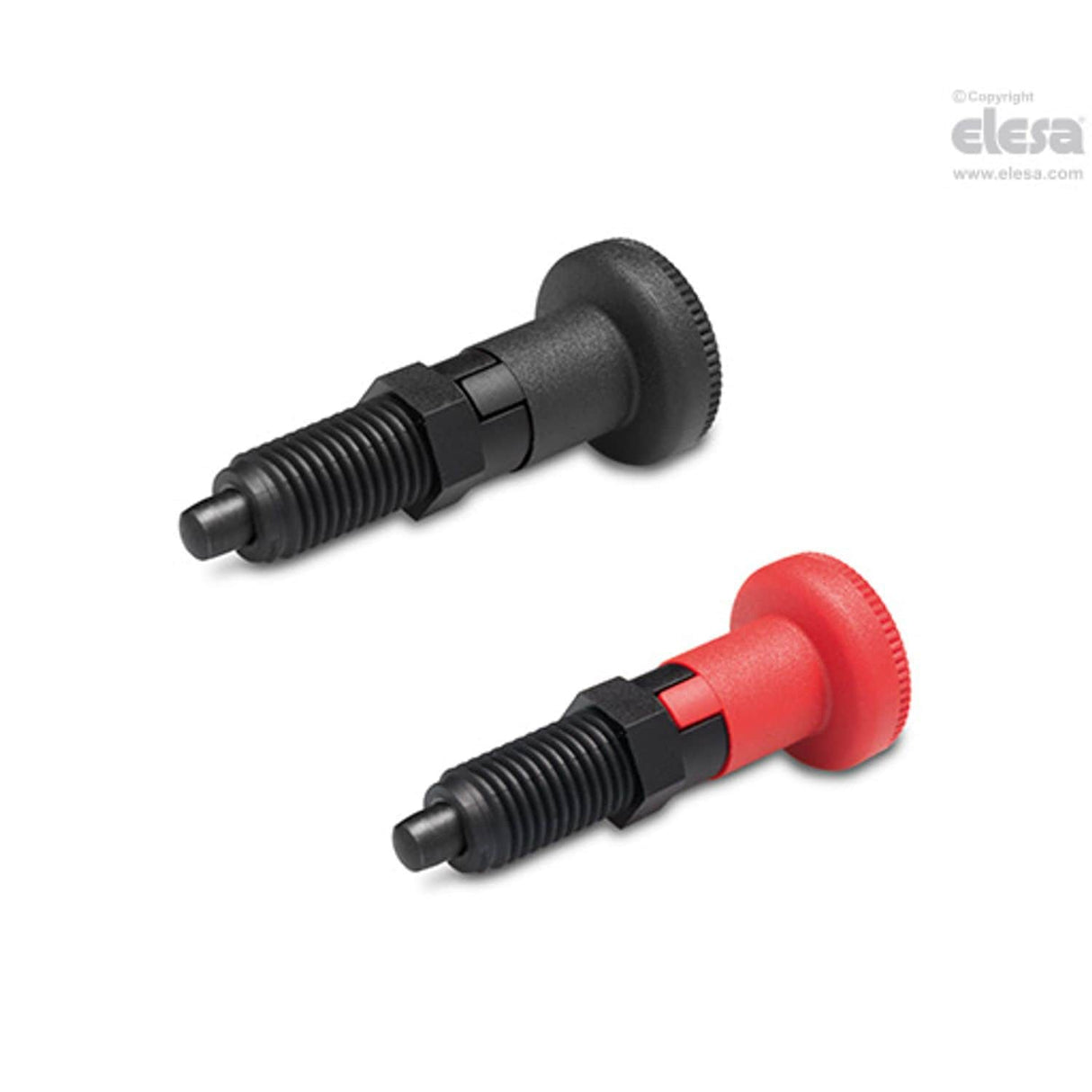 Indexing plunger-PMT.101-6-M12x1,5-A-C6 Red