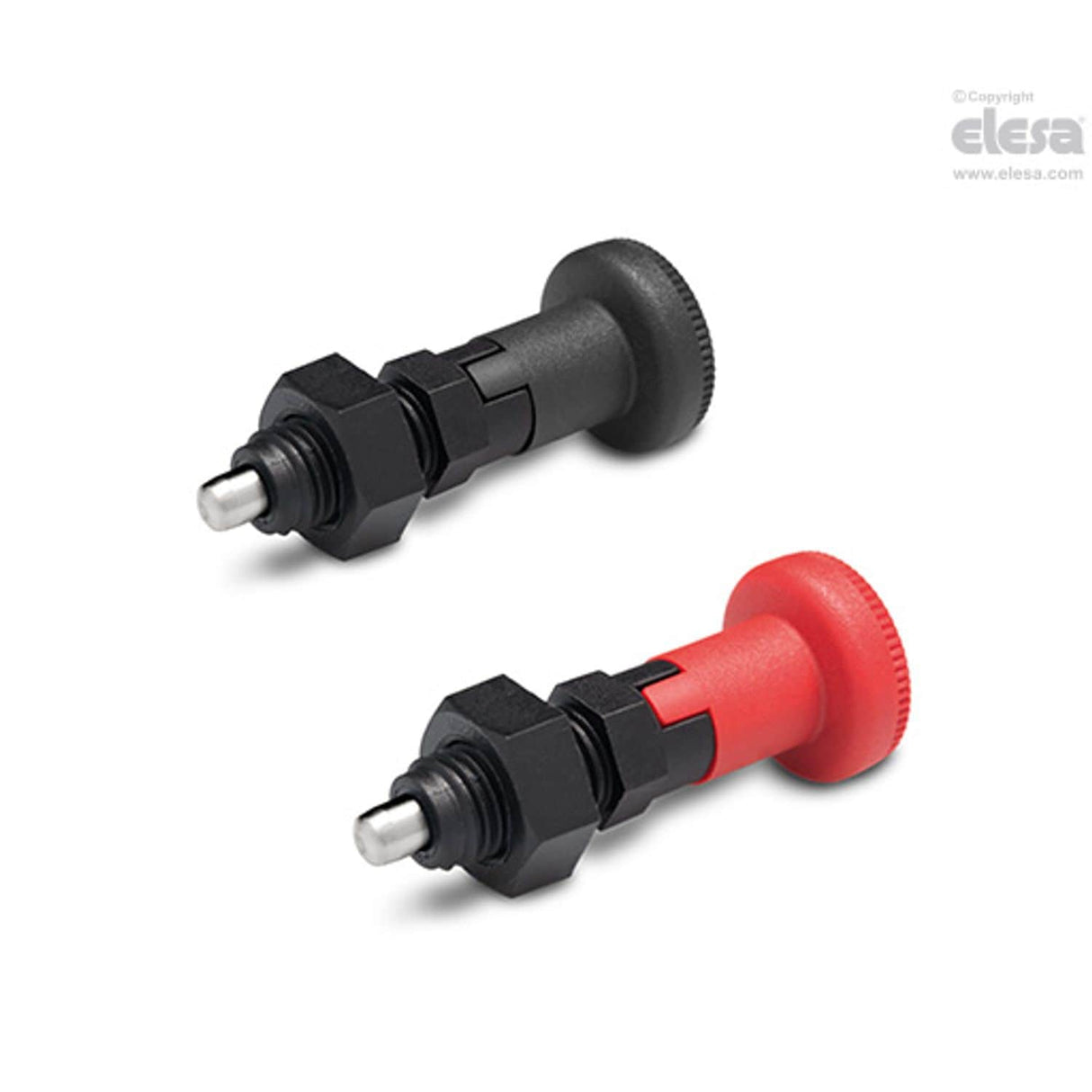 Indexing plunger-PMT.101-SST-10-M20x1,5-AK-C6 Red