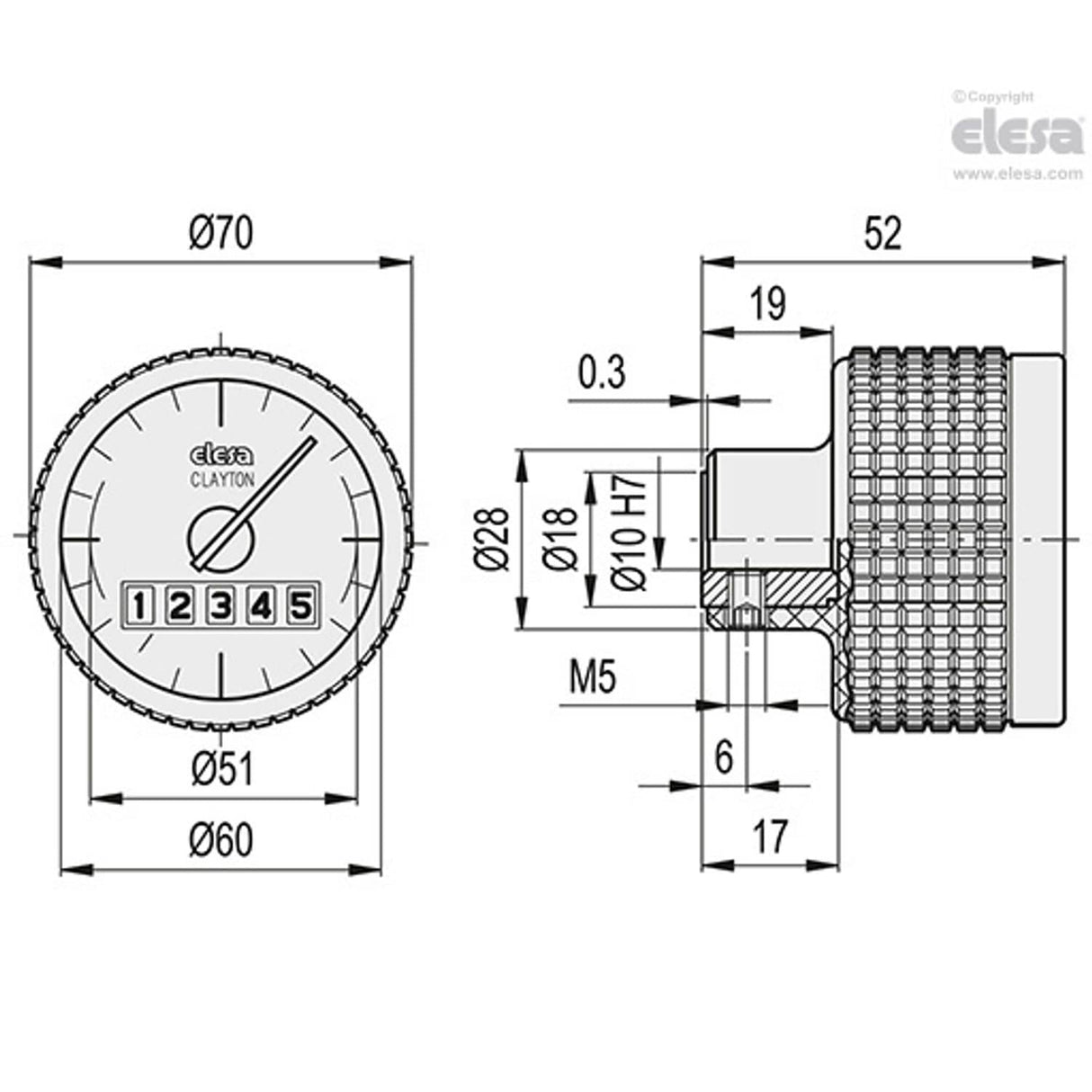Indicator knob-MBT.70-GW12-0004.0-D