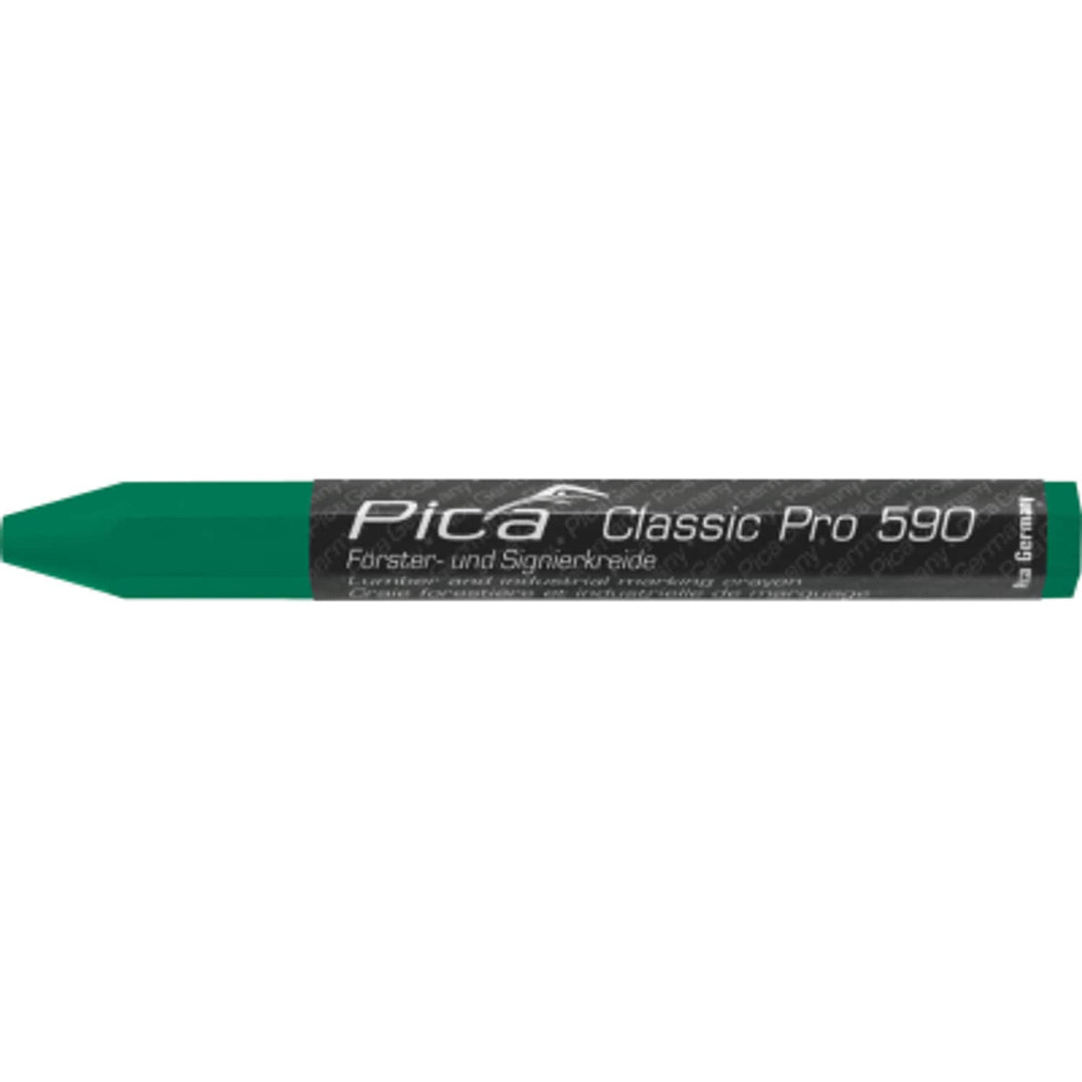 Industrial Crayon Pro Green (Pack of 12)