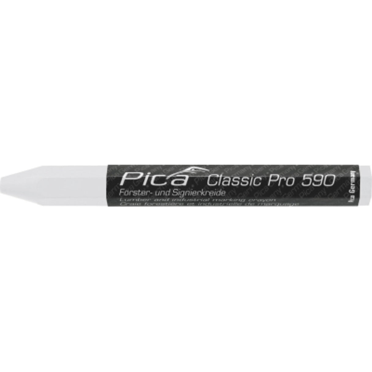 Industrial Crayon Pro White (Pack of 12)