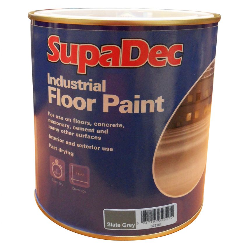 Industrial Floor Paint 1L Slate Grey
