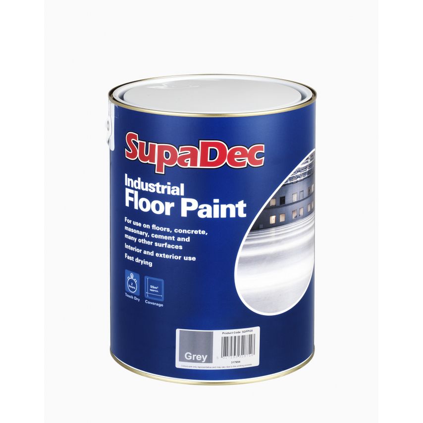 Industrial Floor Paint 5L Slate Grey