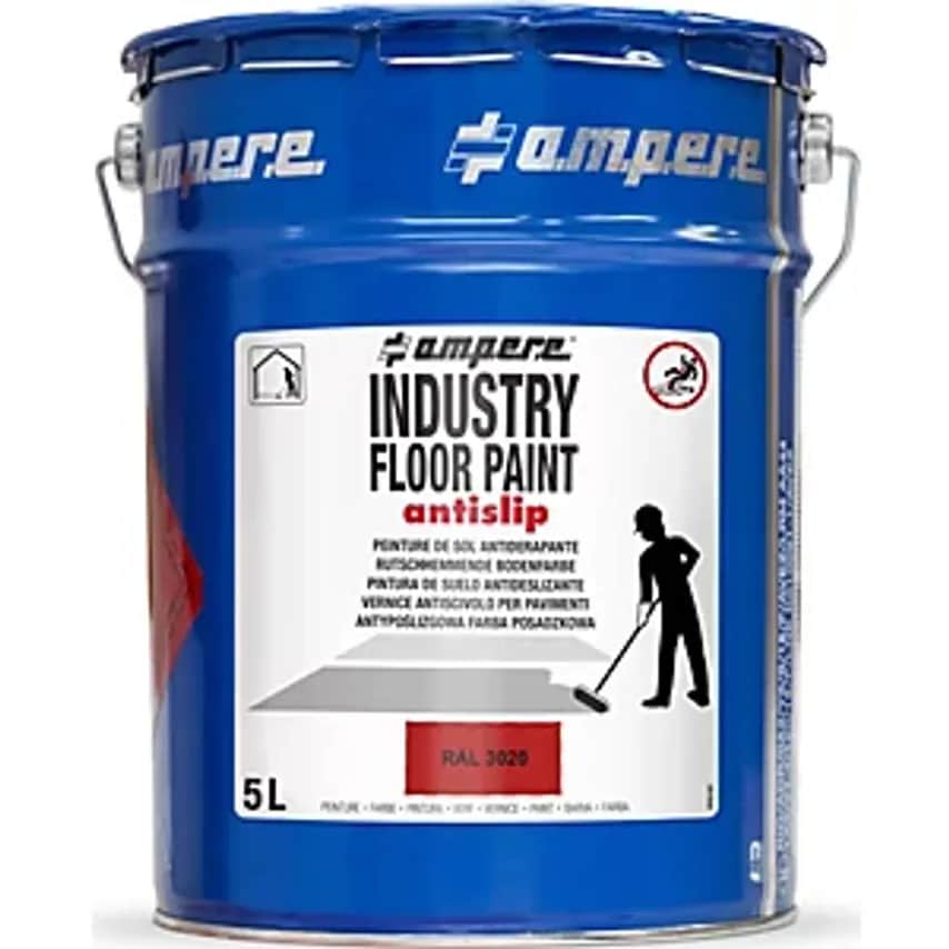 Industry Floor Paint Antislip Ground Marking Paint, Capacity 5 L, Red