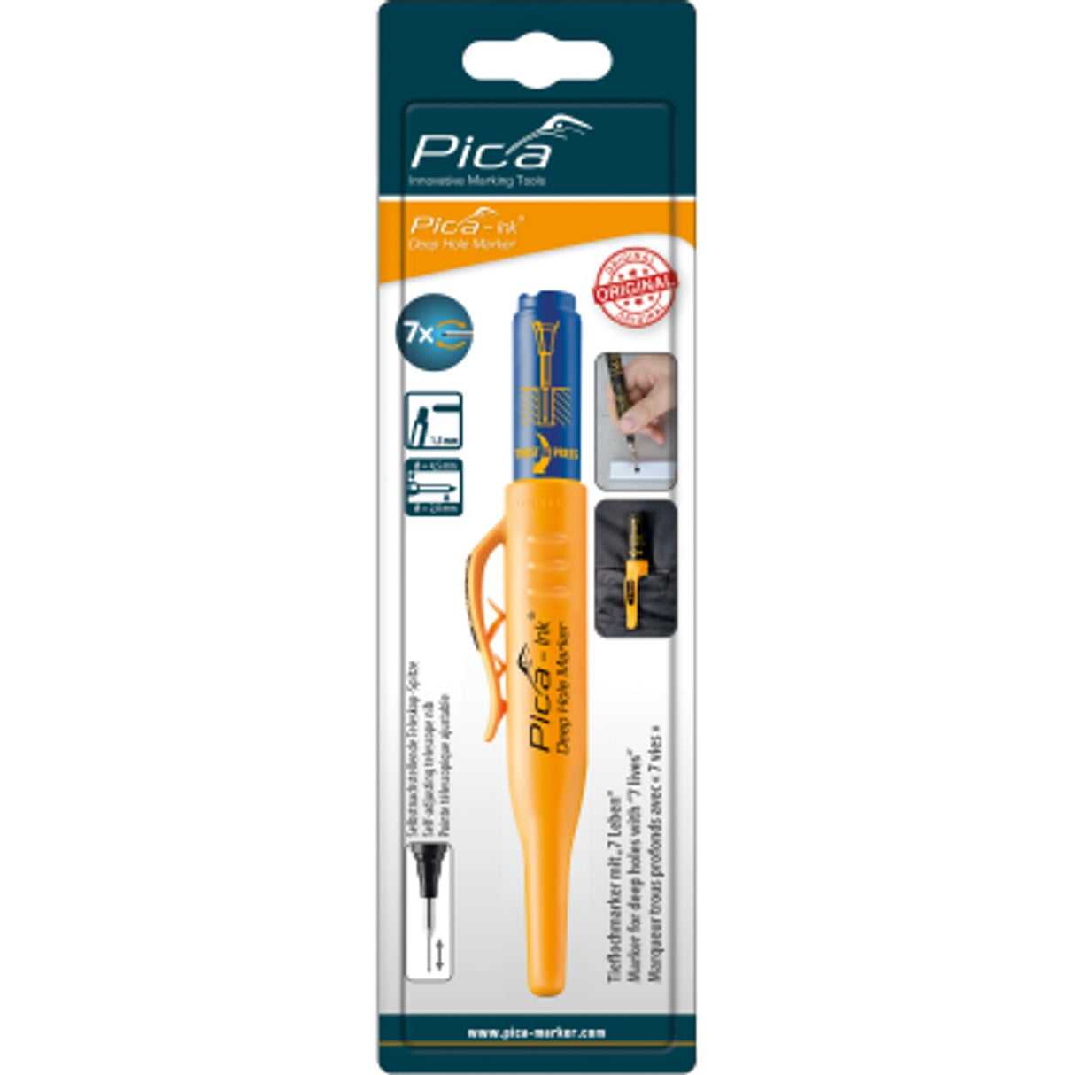 Ink Blue Blister Packed