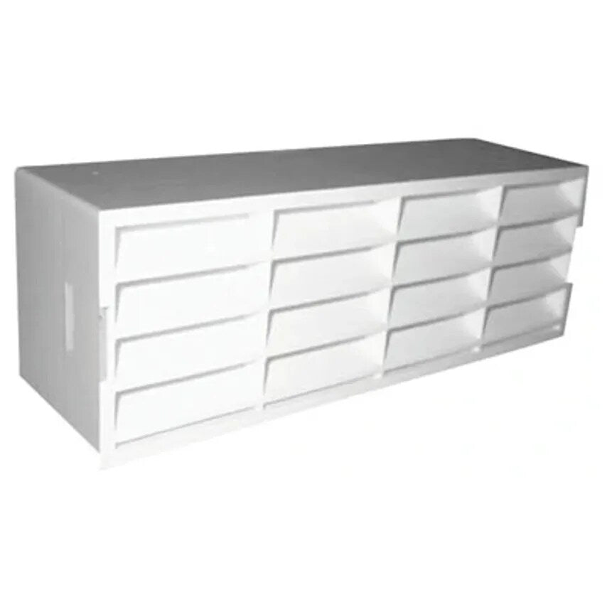 Insert Air Brick Horizontal Louvred FD200 Brown