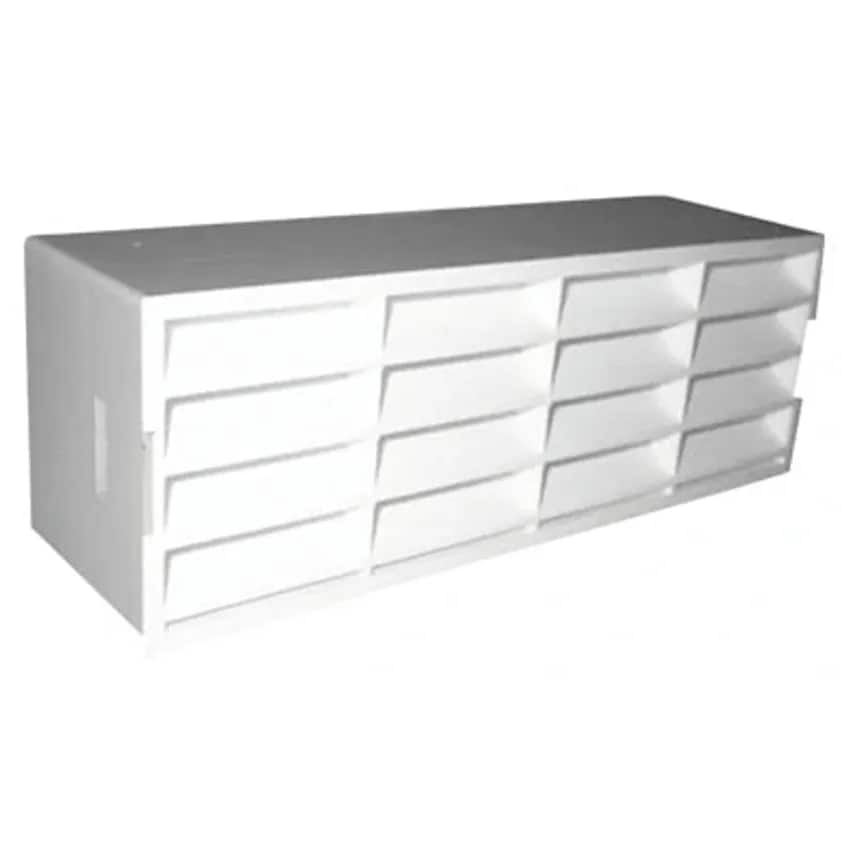 Insert Air Brick Horizontal Louvred FD200 White