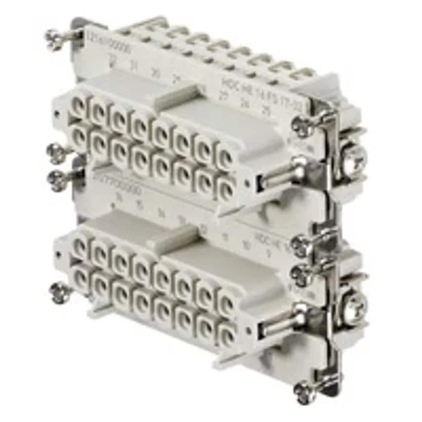 Insert HDC HE 16 FS 17-32 16A 500V Screw Connection