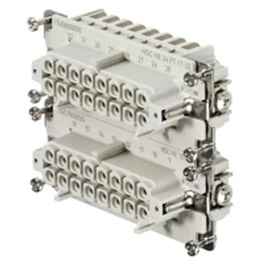 Insert HDC HE 16 ft 17-32 16A 500V SDS Clamp Connection