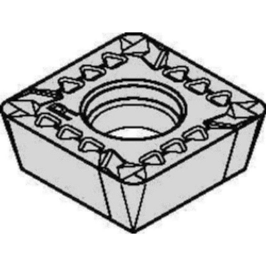 Insert KSSM90 with Chip Breaker GB SDET433PDER8GB2 Grade KCK20B