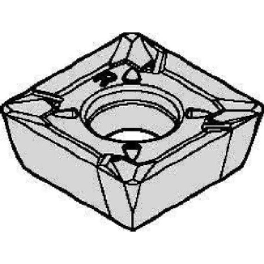 Insert KSSM90 with Chip Breaker LD2 SPCT3125PPER8LD2 Grade KCK20B